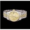 Image 3 : Mens Two-Tone Rolex Datejust Watch
