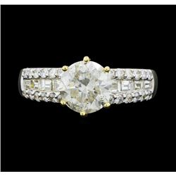 18KT White Gold 2.71ctw Diamond Ring