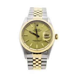 Men's Two-Tone Rolex Datejust Watch