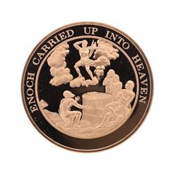 Franklin Mint Thomason Medallic Bible Proof Bronze Medal