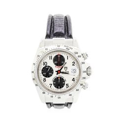 Tudor Stainless Steel Princedate Tiger Chronograph Wristwatch