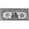 Image 1 : 1899 $5 Indian Chief Silver Certificate Bank Note