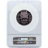 Image 2 : 1971 Dahomey 1000 Francs Somba Woman Large Silver Proof Coin NGC PF68 Ultra Came