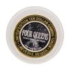 Image 2 : .999 Silver Four Queens Hotel & Casino Las Vegas, NV $10 Limited Edition Gaming