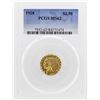 Image 1 : 1928 $2 1/2 Indian Head Quarter Eagle Gold Coin PCGS MS62