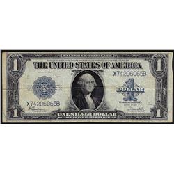1923 $1 Silver Certificate Note