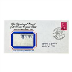 Bicentennial Council of the Thirteen Original States Silver Ingot