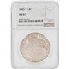 Image 1 : 1880-S $1 Morgan Silver Dollar Coin NGC MS63