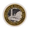 Image 1 : .999 Silver Flamingo Hilton Las Vegas, Nevada $10 Casino Limited Edition Gaming