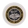Image 2 : .999 Silver Flamingo Laughlin, Nevada $10 Casino Limited Edition Gaming Token