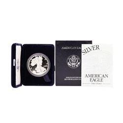 1996 $1 American Silver Eagle Proof Coin w/ Box and COA