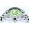 Image 2 : Rolex Stainless Steel 0.70ctw Emerald and Diamond Datejust Ladies Wristwatch