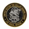 Image 2 : .999 Silver O'Sheas Casino Las Vegas, Nevada $10 Limited Edition Gaming Token