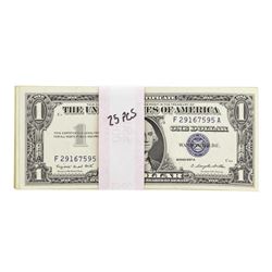 Lot of (25) 1957 $1 Silver Certificate Notes