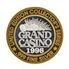 Image 1 : .999 Silver Grand Casino $10 Casino Gaming Token Limited Edition