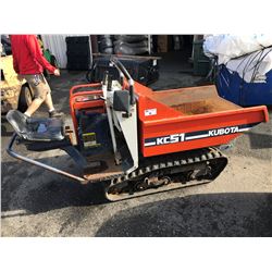 KUBOTA KC51 CRAWLER DUMPER, 700KG CAPACITY