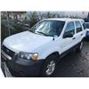 Image 1 : 2006 FORD ESCAPE, WHITE, 2.7L, GAS, AUTOMATIC, VIN#1FMYU92Z76KA59384, 122,251KMS,