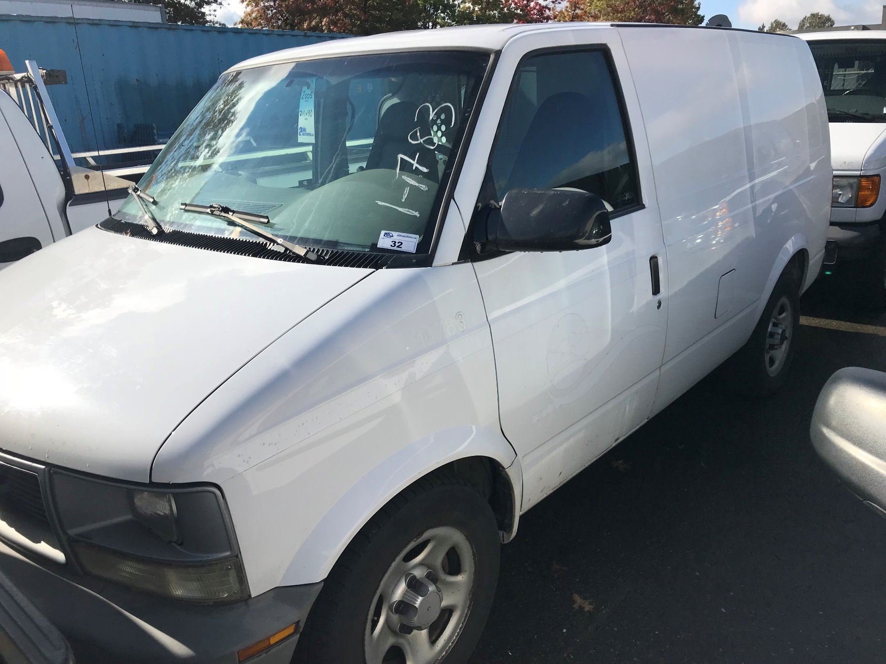 2005 GMC SAFARI, CARGO VAN, WHITE, 4.3L, GAS, AUTOMATIC, VIN