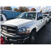 Image 1 : 2006 DODGE RAM 2500, WHITE, 4 DOOR PICK UP, GAS, AUTOMATIC, 5.7L V6, VIN #3D7KS28D16G205424,