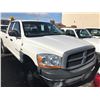 Image 2 : 2006 DODGE RAM 2500, WHITE, 4 DOOR PICK UP, GAS, AUTOMATIC, 5.7L V6, VIN #3D7KS28D16G205424,