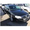 Image 2 : 2007 VOLKSWAGEN PASSAT, BLACK, GAS, AUTOMATIC, VIN#WVWTK93CX7E085766, 179,530KMS,