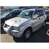 Image 1 : 2000 SUZUKI GRAND VITARA, GREY, 4 DOOR SUV, GAS, AUTOMATIC, V6, VIN#JS3TD62V2Y4120160, 289,761KMS,