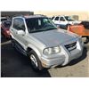 Image 2 : 2000 SUZUKI GRAND VITARA, GREY, 4 DOOR SUV, GAS, AUTOMATIC, V6, VIN#JS3TD62V2Y4120160, 289,761KMS,