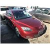 Image 2 : 2006 MAZDA 3, 4 DOOR HATCHBACK, RED, 2.3L, GAS, MANUAL, VIN#JM1BK143861504568, 188,077,