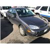 Image 2 : 2007 FORD FOCUS SE, GREY, 4 DOOR SEDAN, GAS, AUTOMATIC, 2.0L, VIN#1FAFP34N67W257920, 23,505KMS, NO