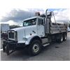Image 1 : 2004 FREIGHTLINER DUMP TRUCK, WHITE, DIESEL, VIN#1FVHAEAS74DN08305,