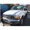 Image 1 : 1999 FORD F350, WHITE, PICKUP, GAS, AUTOMATIC, VIN#1FTSF31L2XED01061, 357,319KMS,
