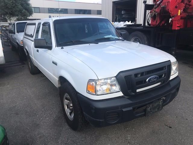 2009 FORD RANGER, WHITE, 2 DOOR PICKUP, 4.0L, GAS, AUTOMATIC, VIN ...