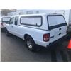 Image 3 : 2009 FORD RANGER, WHITE, 2 DOOR PICKUP, 4.0L, GAS, AUTOMATIC, VIN#1FTZR44E49PA47692, 141,751KMS,