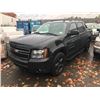 Image 1 : 2007 CHEVROLET AVALANCHE, BLACK, 4 DOOR PICKUP, GAS, AUTOMATIC, VIN #3GNFK12317G159494, 253,781KMS,