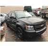 Image 2 : 2007 CHEVROLET AVALANCHE, BLACK, 4 DOOR PICKUP, GAS, AUTOMATIC, VIN #3GNFK12317G159494, 253,781KMS,
