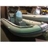 Image 1 : DARK GREY 14.5 FOOT BAKERVIEW ALU-460DL 9 PERSON 50 HP MAX MOTOR GREY DOUBLE ALUMINUM HULL
