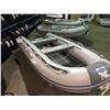 Image 2 : DARK GREY 10.5 FOOT BAKERVIEW ALU-330L 5 PERSON 20 HP MAX MOTOR GREY DOUBLE ALUMINUM HULL