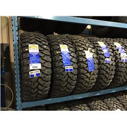 SET OF 4 MULTIRAC MUL TERRAIN M/T MUD & SNOW TRUCK TIRES - 35 X 12.50 R18 LT 123Q 10PR M+S