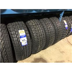 SET OF 4 MULTIRAC MUL TERRAIN M/T MUD & SNOW TRUCK TIRES - 35 X 12.50 R18 LT 123S 10PR OWL M+S