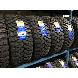 SET OF 4 MULTIRAC MUL TERRAIN M/T MUD & SNOW TRUCK TIRES - 33 X 12.50 R18 LT 118Q 10PR M+S