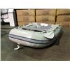 Image 2 : DARK GREY GAUSS 6 FOOT 2 PERSON 3.5 HP INFLATABLE ROLL-UP BOAT