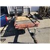 Image 1 : 2004 SNOWBEAR SMALL EQUIPMENT TRAILER, BLACK, VIN # 2SWUW11AX4G236504