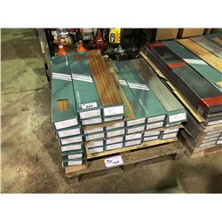 PALLET OF ASSORTED VINYL FLOATING FLOORING