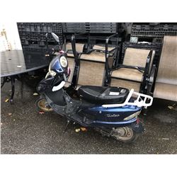 BLUE TAOTAO ELECTRIC SCOOTER - NO KEY, NO REGI, NO CHARGER