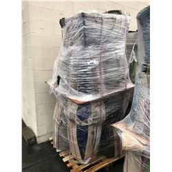 PALLET OF ASSORTED VIETNAMESE STYLE OUTDOOR PLANTER POTS