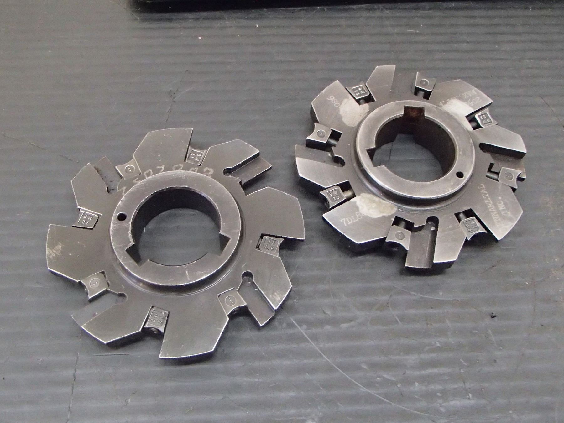 Kennametal 4" Indexable Slotting Cutters, No info on units - BTM Industrial