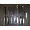 Image 1 : Misc 1" x 1.25" Indexable Lathe Tool Holders, 15 Total