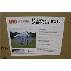 8' X 10' TWINWALL GREENHOUSE (2 BOXES)