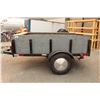 Image 1 : 2014 UBUILT UTILITY TRAILER, BOX, GREY