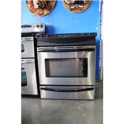 FRIGIDAIRE GLASS TOP SLIDE-IN STOVE